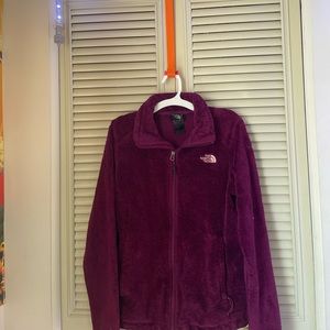 Purple North Face Fleece jacket